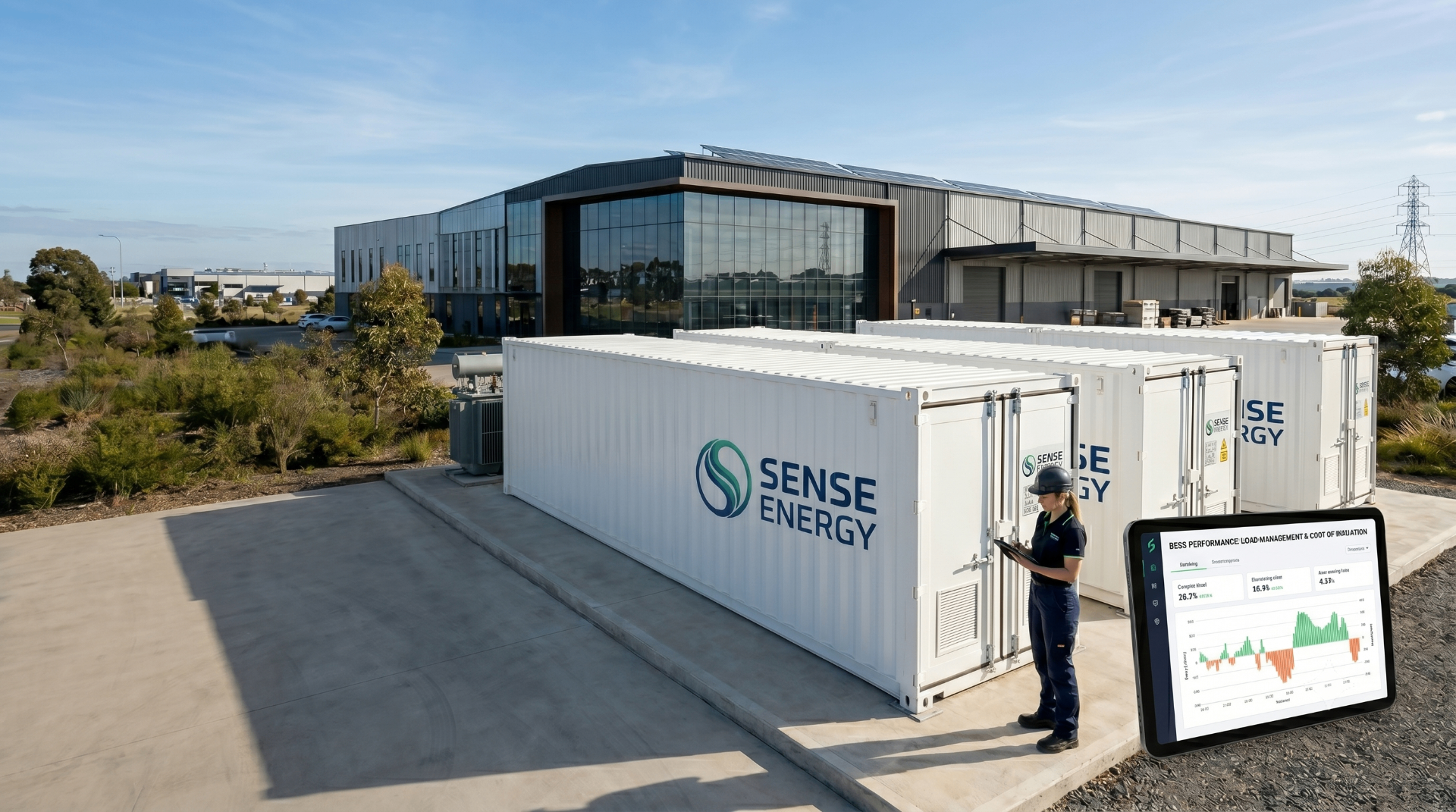 Sistema de armazenamento de energia em baterias BESS